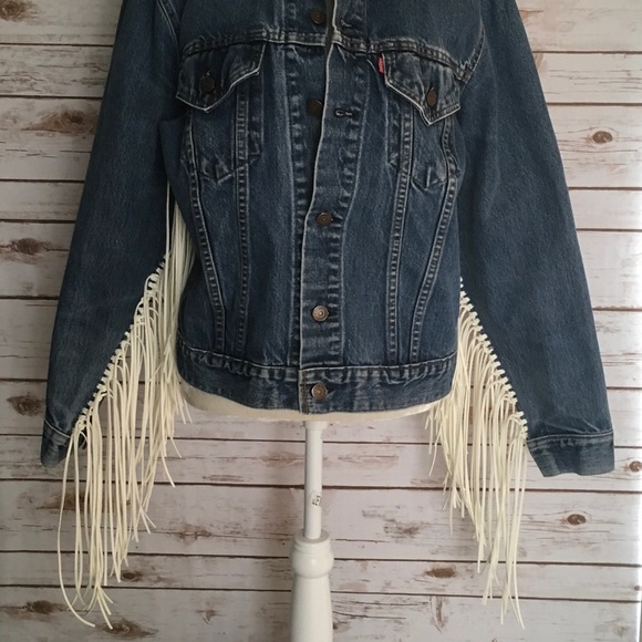 Custom vintage Levi Fringe jacket - Picture 5 of 5